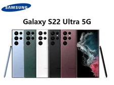 New Samsung Galaxy S22 Ultra 5G SM-S908U 512GB/256GB/128GB Smartphone US Stock