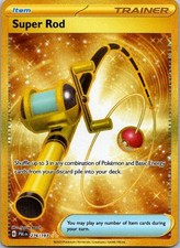 Super Rod 276/193 Hyper Rare Paldea Evolved Pokemon Holo Near Mint