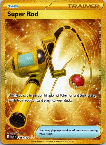 Super Rod 276/193 Hyper Rare Paldea Evolved Pokemon Holo Near Mint