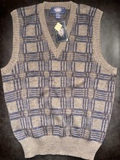 NWT VTG Hemingway Point Sweater Vest Men s XL fits L Kmart Acrylic Wool Poly