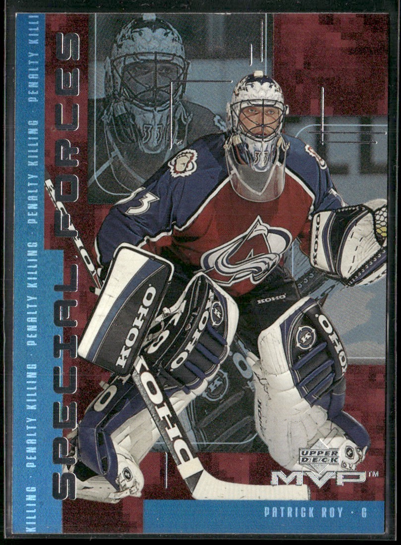 1998-99 Upper Deck MVP Special Forces Patrick Roy Colorado Avalanche #F13