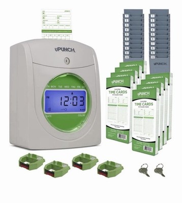 uPunch HN3540 Complete Small Business Start-Up Kit: AutoAlign Time Clock System