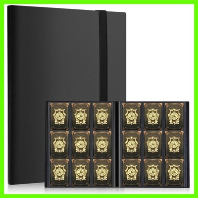 Card Binder, 9 Pockets  Trading Card Binders, Cards Collection Binder Album, ...