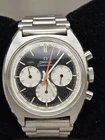 Vintage Omega Seamaster Chronograph 38mm Black Dial Swiss Manual Wind Mens Watch