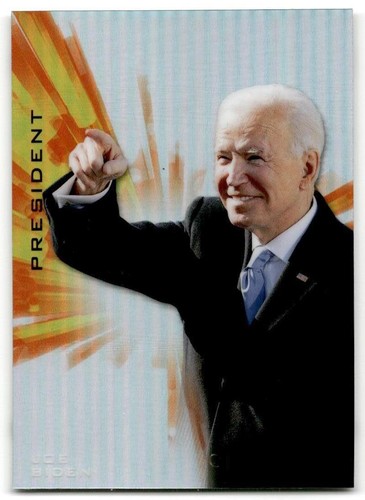 2021 Upper Deck Goodwin Champions #G23 Joe Biden Goudey Platinum Rainbow