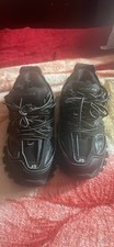 Balenciaga Track Mens Black Lace-Up Low Top A...