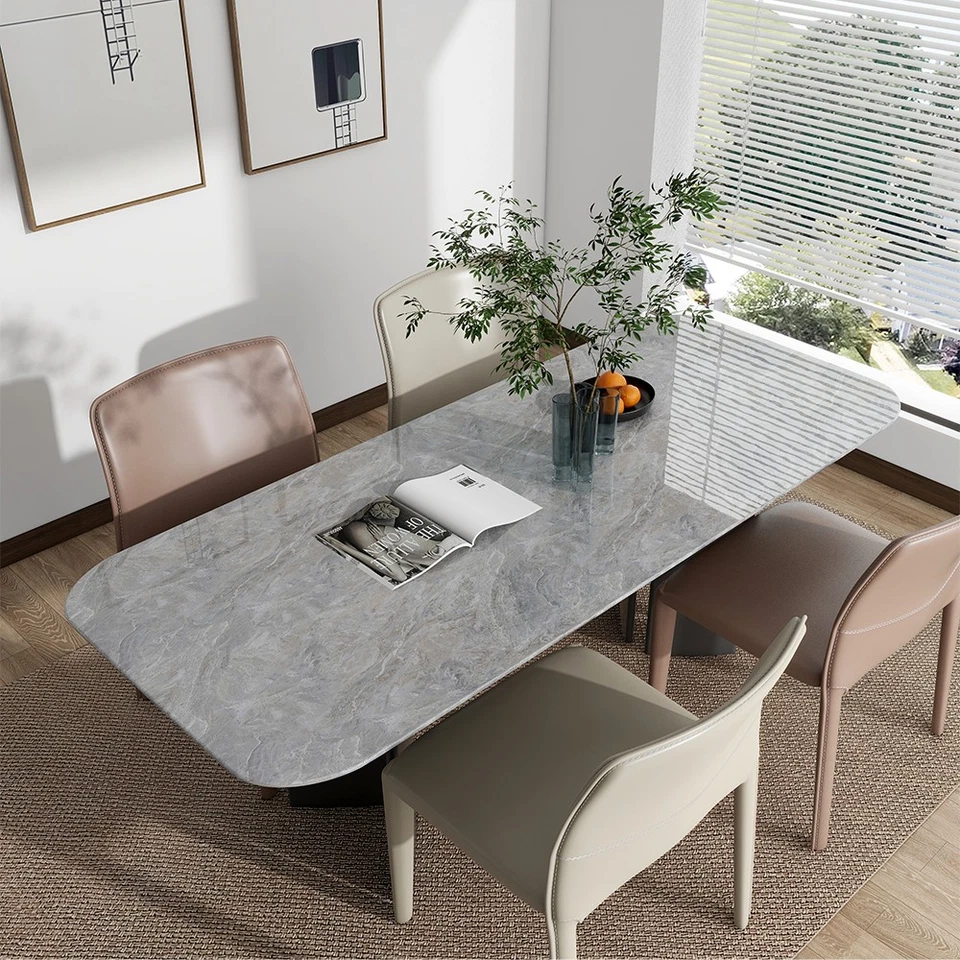 2 Rolls Marble Wall Paper Peel and Stick Countertops Contact Paper(23.6x393inch) - Image 3 of 4