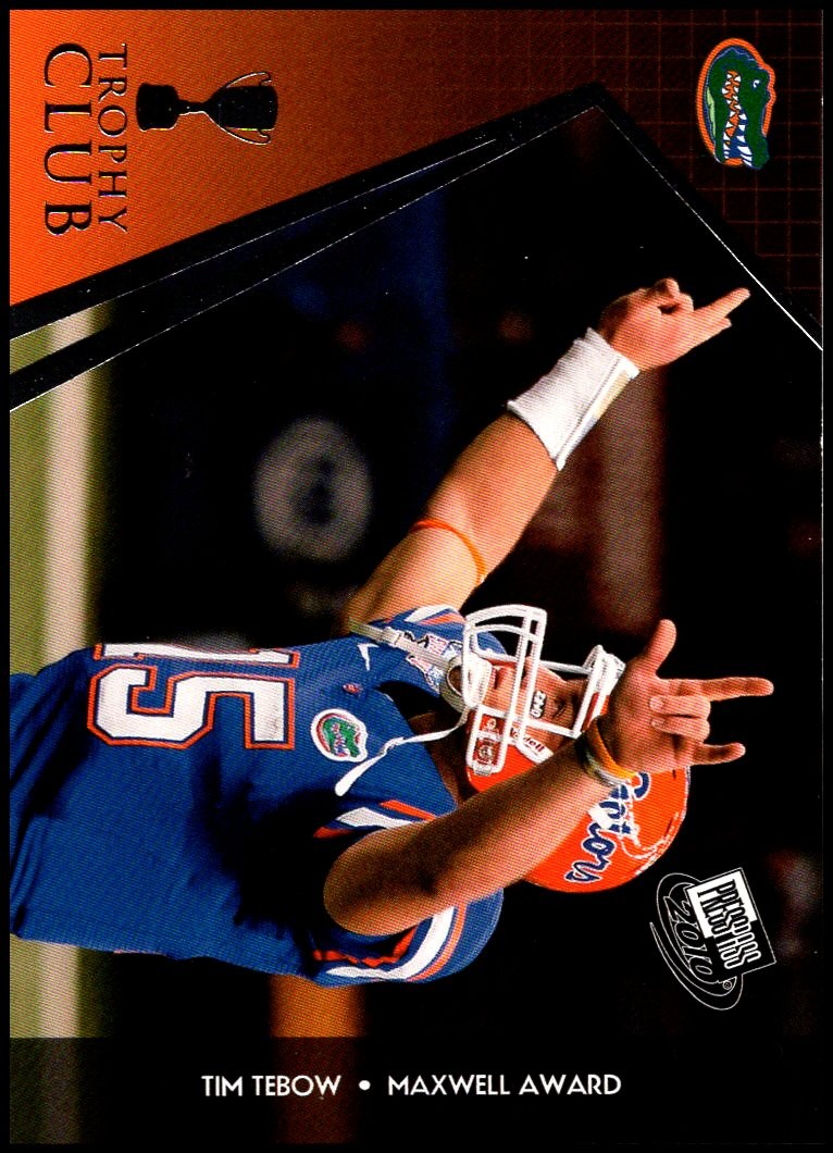 Tim Tebow Press Pass #51 Base