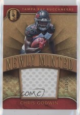 2017 Panini Gold Standard Newly Minted Memorabilia Prime 6/25 Chris Godwin g4q