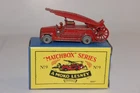 1955-58 Matchbox Lesney 9a Dennis Fire Escape metal wheels