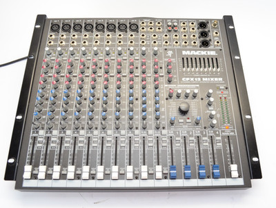 Mackie CFX12 12-Channel Compact Integrated Live Sound Mixer 8 XLR