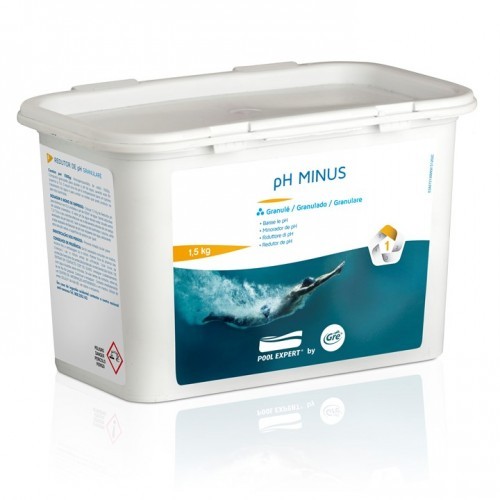 Gre Reductor Ph Minus Granular 1,5 KG Gre Piscina de Mantenimiento