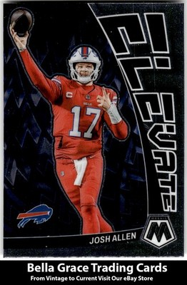 2023 Panini Mosaic Josh Allen #E-JA Buffalo Bills Elevate NFL Football