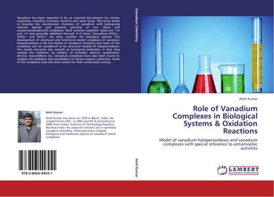 Amit Kumar | Role of Vanadium Complexes in Biological Systems & Oxidation...