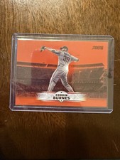 2025 Topps Stadium Club Orange Parallel #100 Corbin Burnes, Arizona Diamondbacks