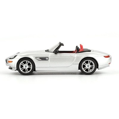 Mini GT BMW Z8 Roadster 1:64 Silver Diecast Model Car MGT00998-P11