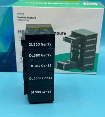 Hewlett Packard Enterprise  HPE ProLiant Compute Gen12  LEGO SET ULTRA RARE