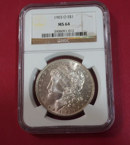1903-O Morgan Silver Dollar S$1 NGC MS64