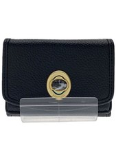 HASHIBAMI Bi-fold Wallet Leather BLK Women's