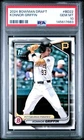 2024 BOWMAN DRAFT KONNOR GRIFFIN 1ST BOWMAN #BD-22 PSA 10