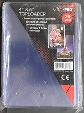 25 4" x 6" Ultra Pro Top Loaders - NEW