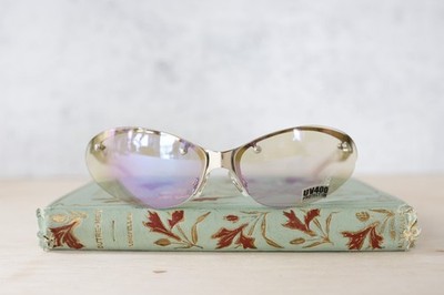 Vintage Y2K sunglasses 1990s Matrix Agent  Eyewear grunge goth