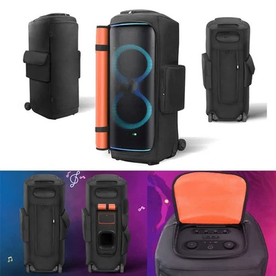 Pour JBL PARTYBOX 720 Sac protecteur de haut-parleur Double poche latérale Sac - Photo 1/4