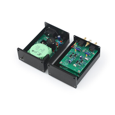 Split Transistor MM Phono Amplifier Base On NA522 Card Line+ Linear Power Supply