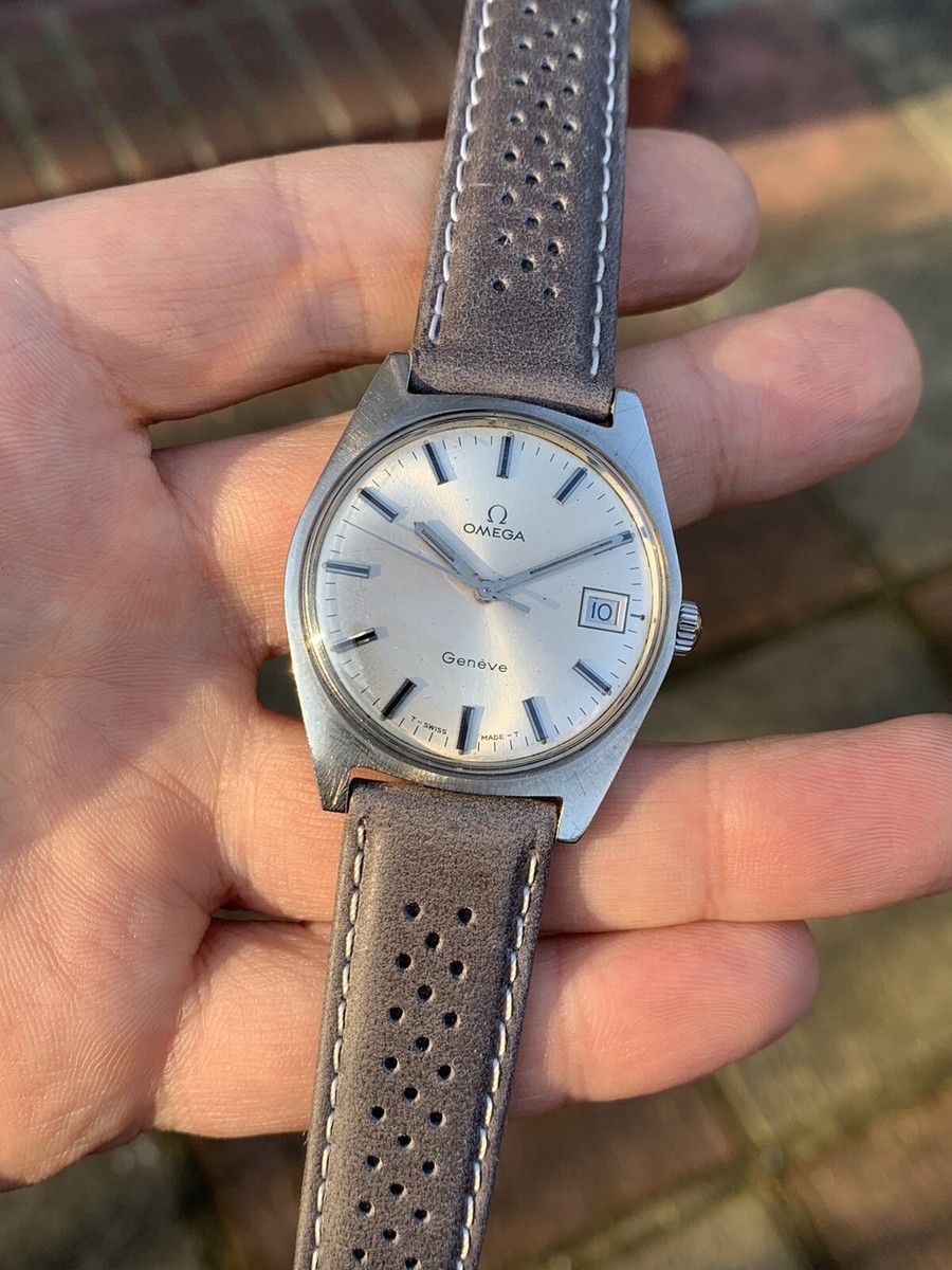 1970 Vintage Omega Geneve 136.041 cal. 613 mens watch swiss made