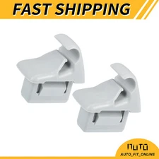 Car Sun Visor Holder Clip Two Custom for Mitsubishi Lancer 2006-2017