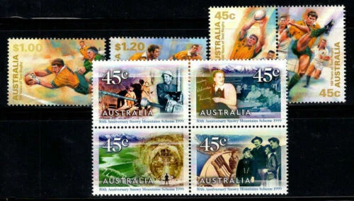 Briefmarken aus Australien, Ozeanien & der Antarktis mit Fußball Postfrische