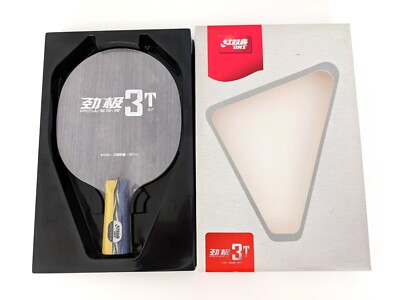 Penhold DHS PG-3T Table Tennis Blade 5 W + 2 AC Ping Pong Racket Off++