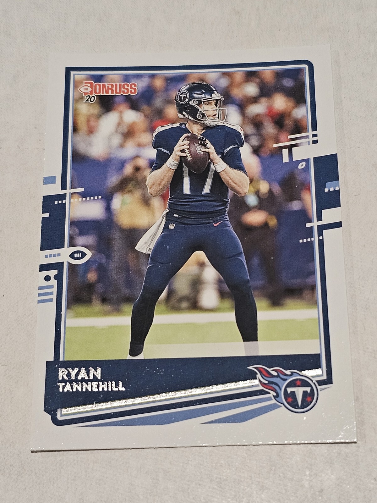 2020 Panini Donruss Ryan Tannehill Photo Variation Tennessee Titans #246