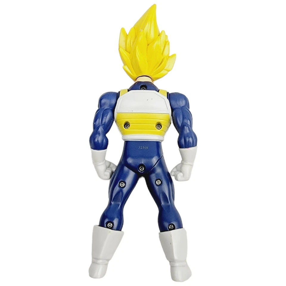 Figura de acción Dragon Ball Z Power Booster Super Saiyan Vegeta 7,5" - Bandai 2008 Foto 4 de 4
