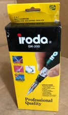 Iroda SOLDER GIK-200 4 in 1 Butane Gas Soldering Iron Kit