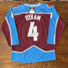 Bowen Byram Signed Colorado Avalanche Jersey JSA Coa Autographed