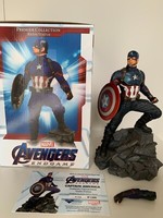 "Avengers Endgame Marvel Premier Collection Captain America Statue 10\" Figur Harz"