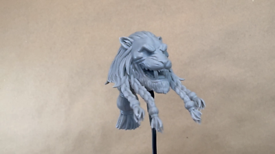 【中古】 Beast　heaven Custom BATTLE BEAST Head | Invincible Comic Amazon | 8k Resin