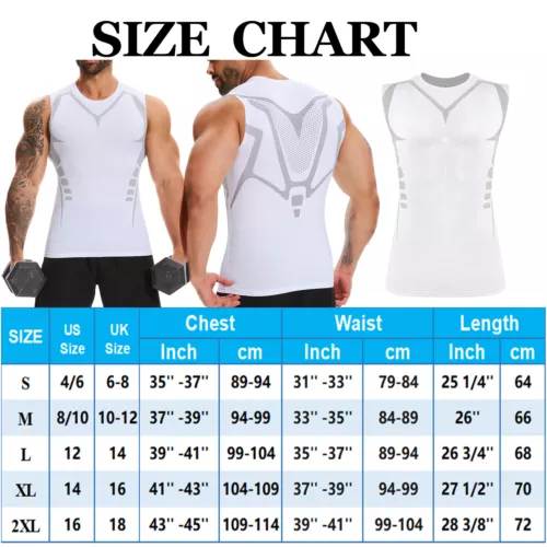 Mens Gym Muscle Singlets Workout Tank Top Bodybuilding Sleeveless Tee - Picture 29 of 30