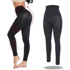 Women High Waisted Tummy Control Shaper Compression Sport Yoga Leggings