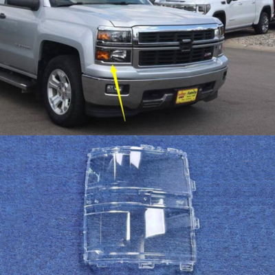 For 2015-2019 Chevy Silverado 2500HD 3500HD Headlight Bezel Cover Driver Side
