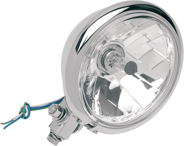 Hi Beam Indicator Headlight 60/55W H4 Bulb Chrome B.C. 5 1/2SSMR/N1