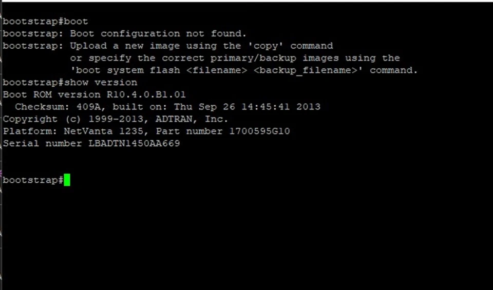 BAD FAN Adtran NetVanta 1235P 1700595G10 24-Port Switch No File System  - Image 2 of 4
