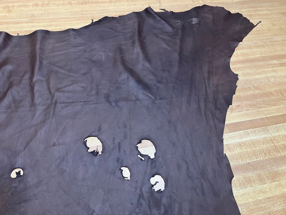 Fila de cuero de ciervo de grano superior GG # 0016590 Foto 2 de 4