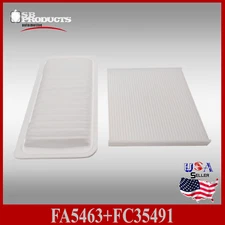 Auto1tech Engine & Cabin Air Filter Fits Toyota Corolla 2002-2008 Matrix 03-08