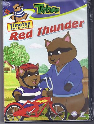 Treehouse Red Thunder Timothy Goes to School dvd NEW DVD