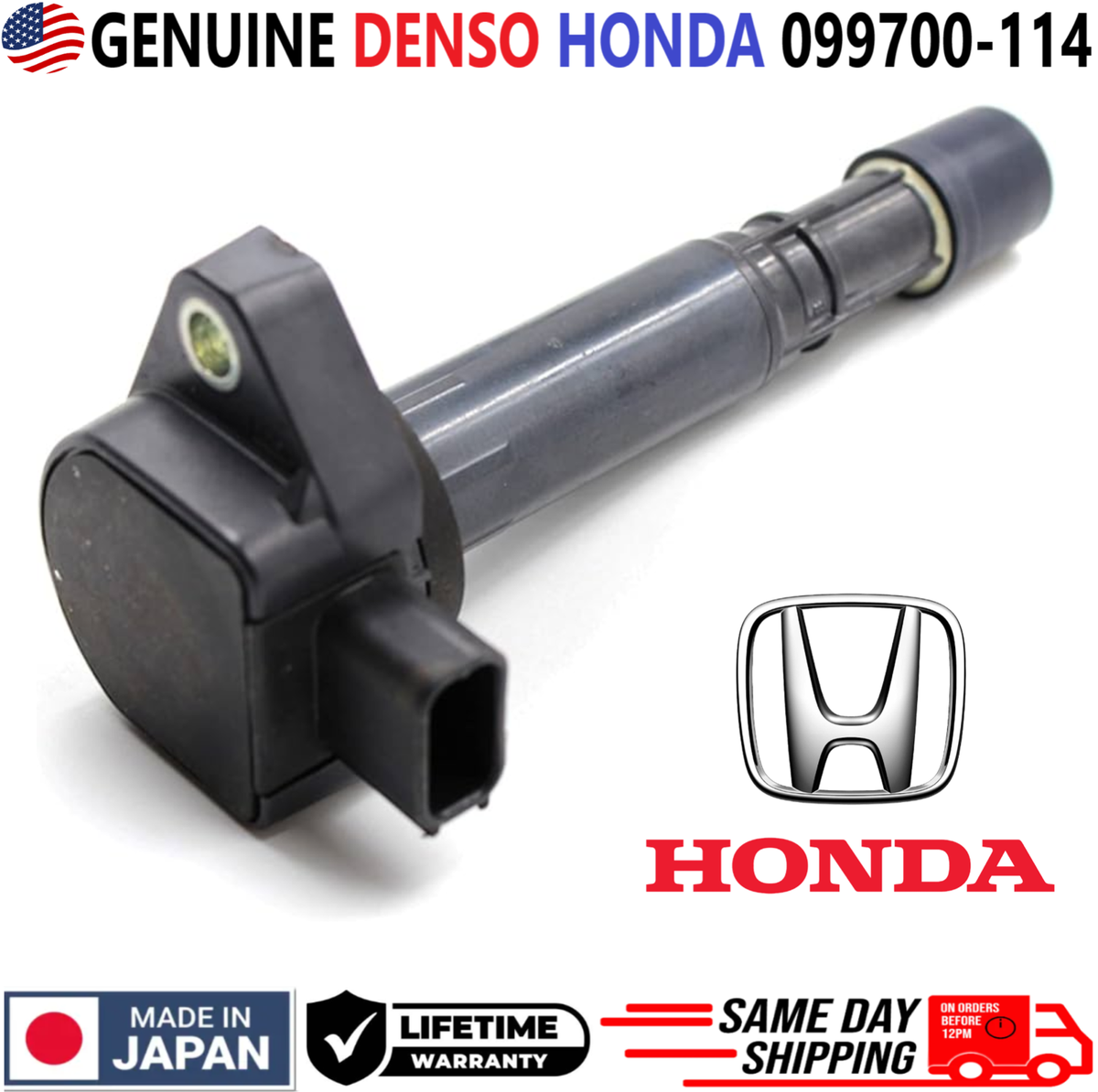 OEM DENSO x1 Ignition Coil For 2001-2008 Honda Civic Pilot