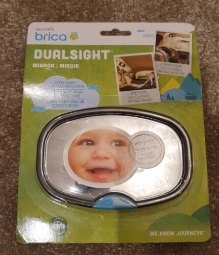 MUNCHKIN Brica Dualsight BABY MIRROR for Cars. Forward/Rear Facing NEW / BOXED - Picture 1 of 2
