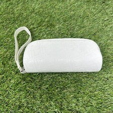Oakley Sunglass White Soft Case Wristlet  Logo Fabric Bag Items