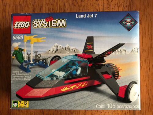 VINTAGE VERY RARE LEGO LAND JET 6580 Complete Set  Never Opened  - Picture 1 of 5